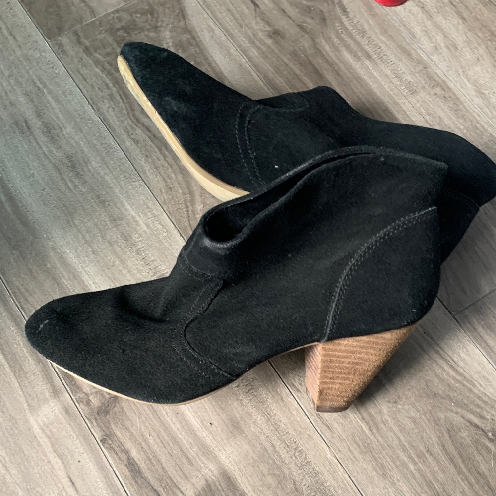 Bakers Vintage ‘Curfew’ New Black Suede Ankle Booties